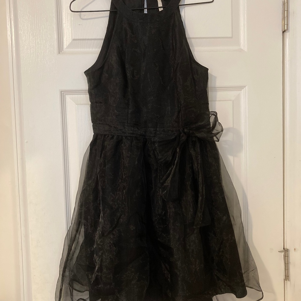 Lauren Conrad black cocktail dress